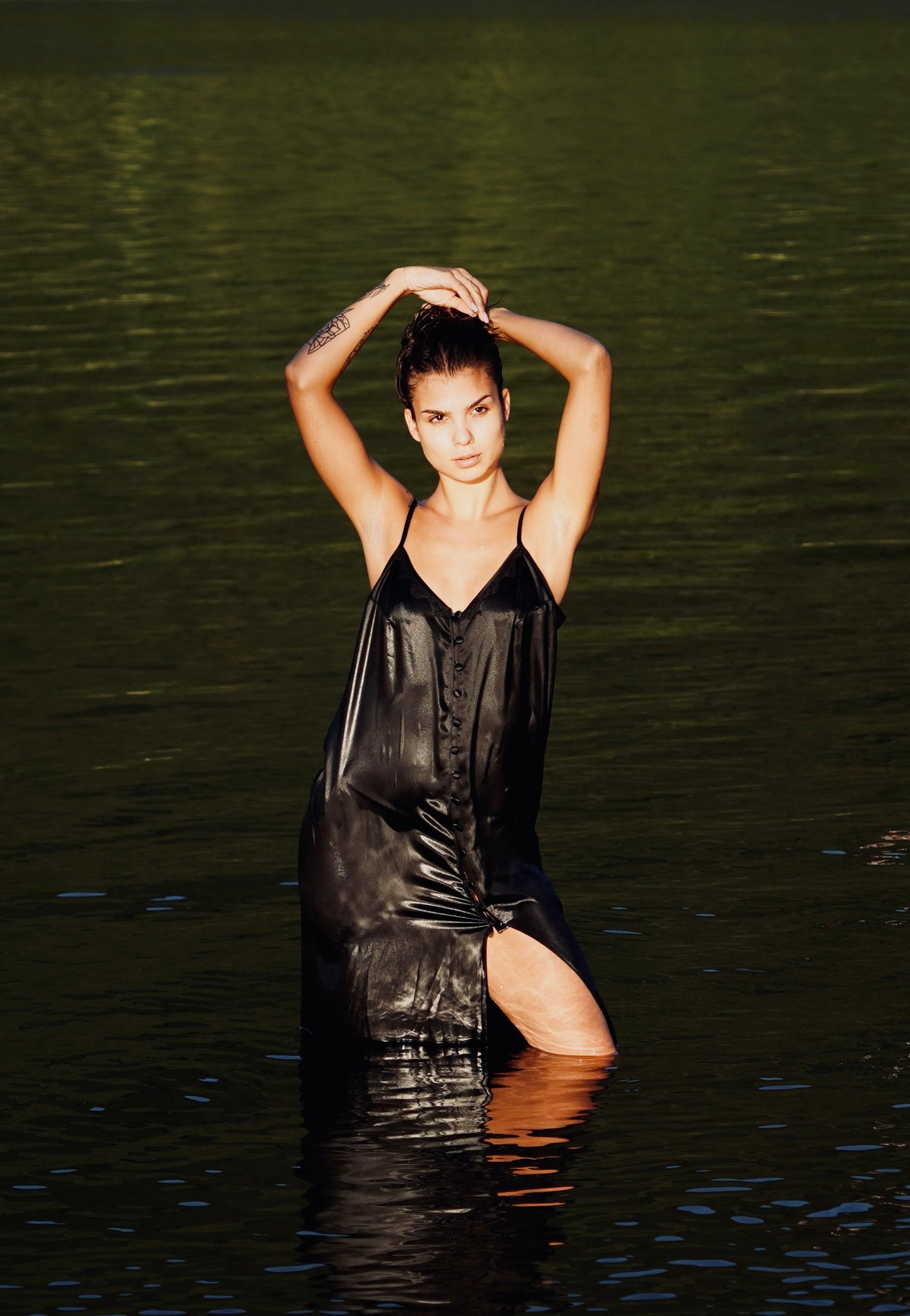 Black Boho Dress