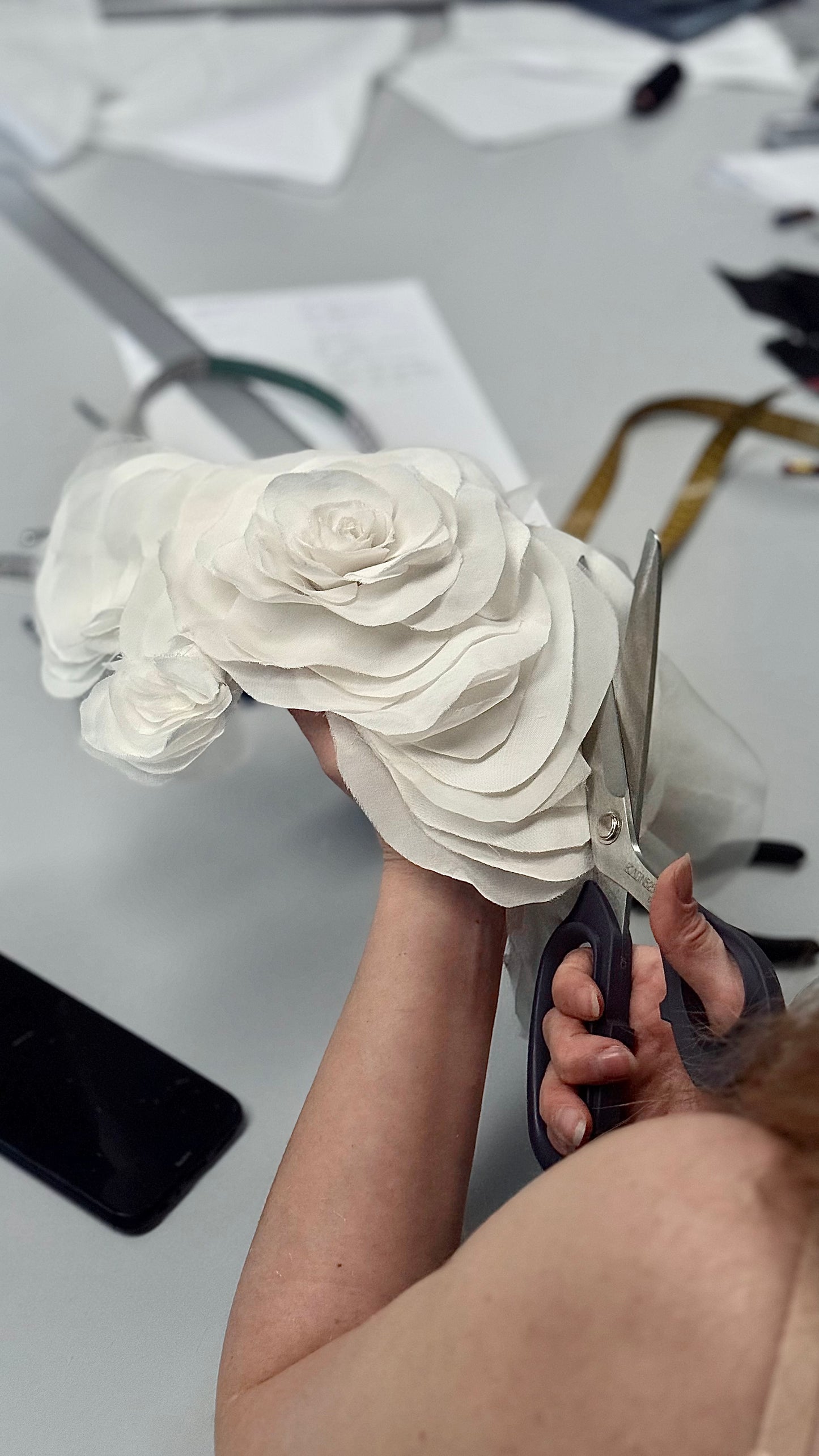 Elegance White Brooch