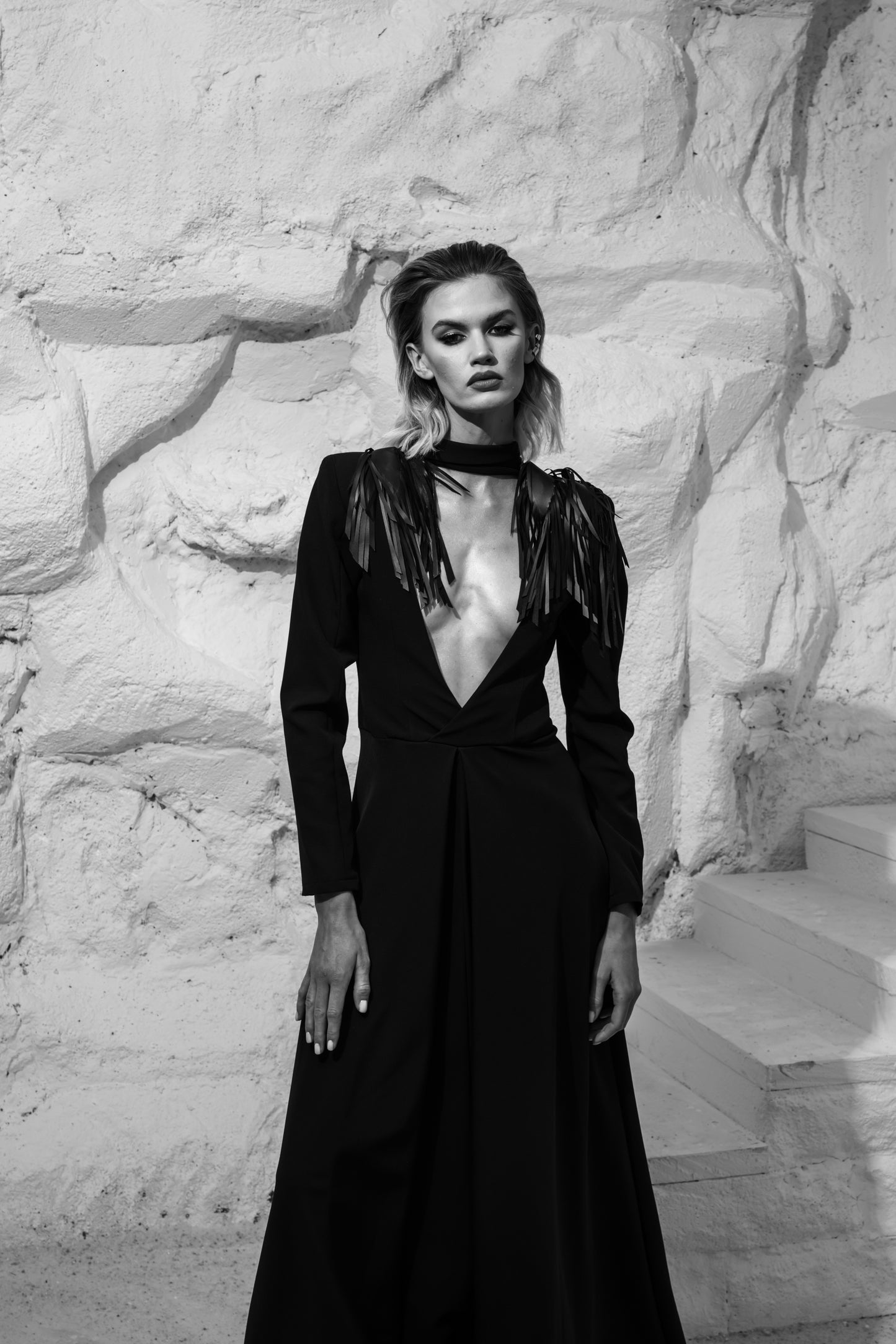 WINGS feathers dress