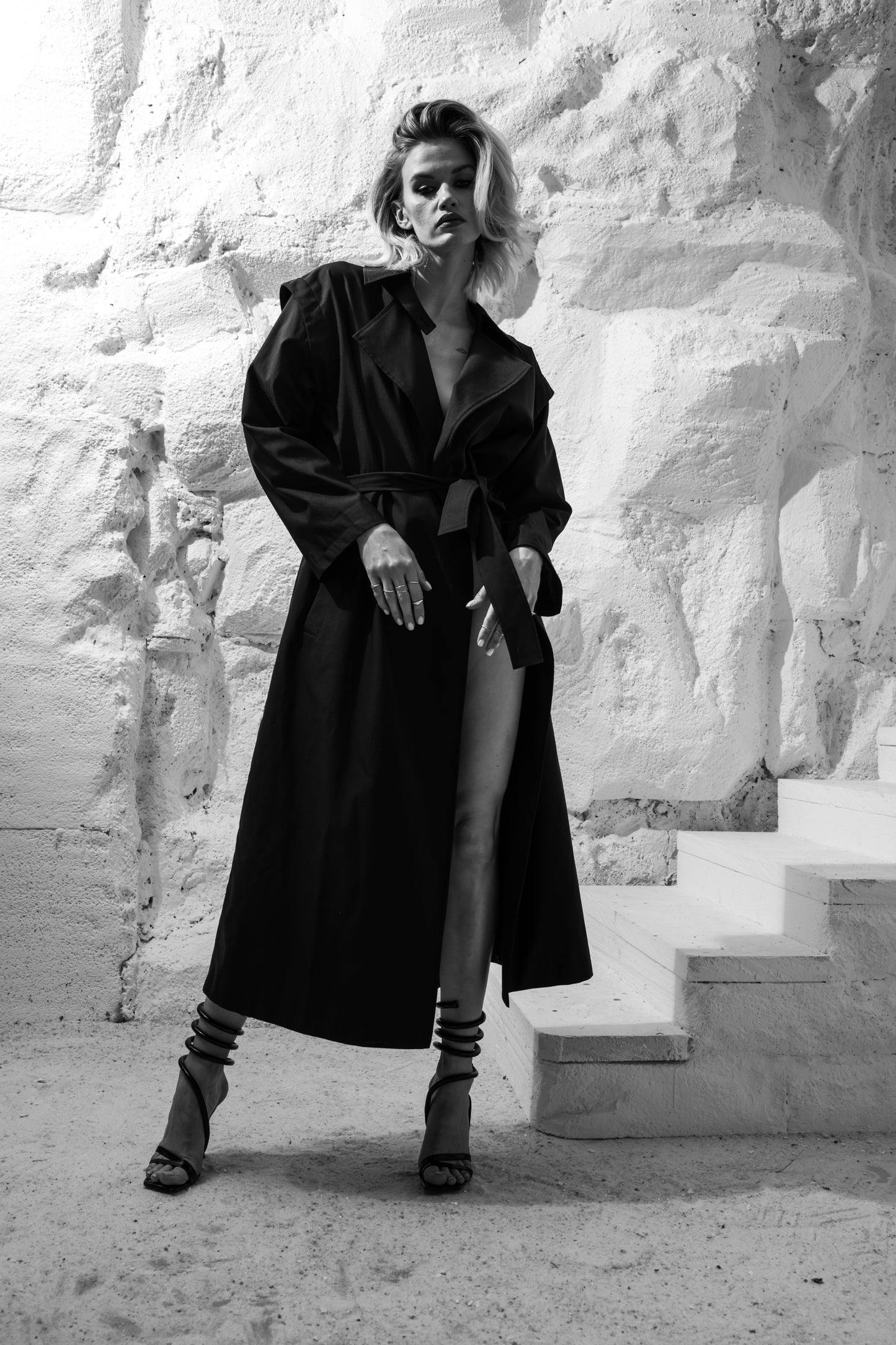 ICONIK WINGS trench coat