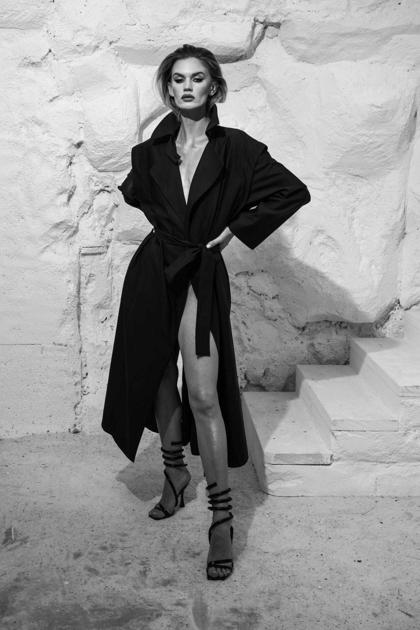 ICONIK WINGS trench coat